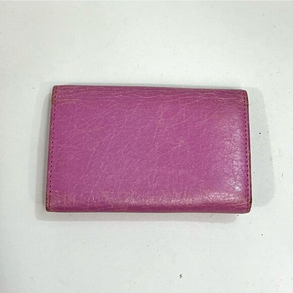Balenciaga Osaka Pink Leather 6 Ring Key Holder - Picture 2 of 10